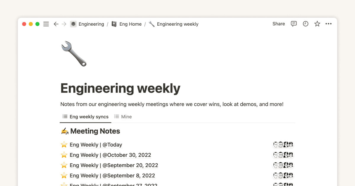 Automate work with repeating database templates
